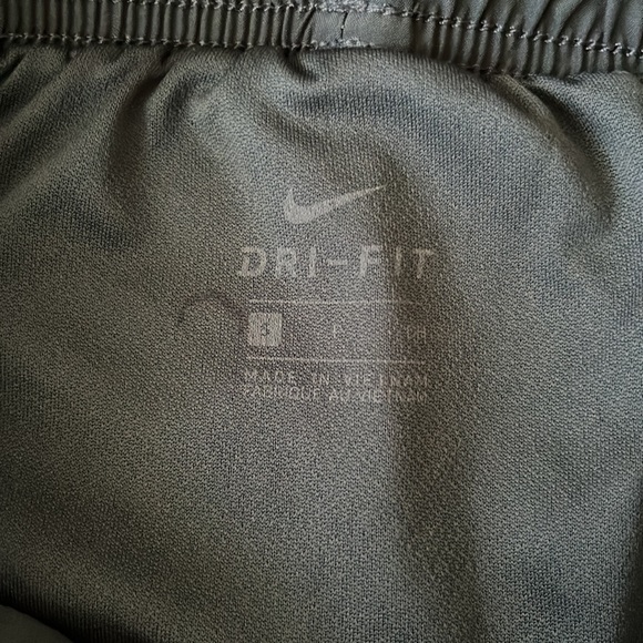 Gray Green Nike Athletic Shorts - Picture 3 of 3